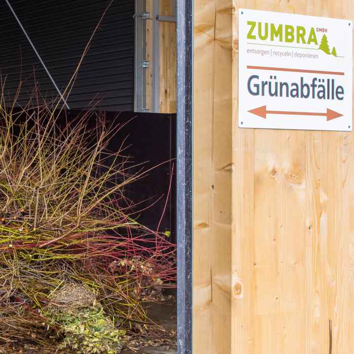 Grünabfall Zumbra
